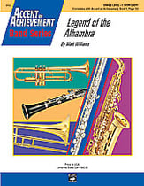 Legend of the Alhambra Concert Band sheet music cover